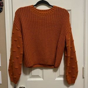 Moon & Madison Size S Orange Sweater